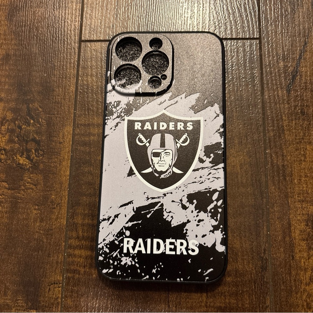 New NFL Raiders IPhone 15 Pro Max Case
